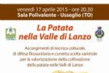 La patata nella Valle di Lanzo
