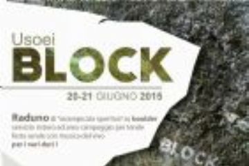 1&#176; Raduno di &quot;arrampicata sportiva&quot; su boulder