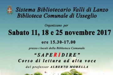 saperiDIre - corsi di lettura ad alta voce