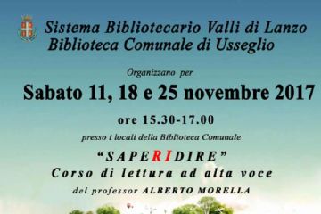 saperiDIre - corsi di lettura ad alta voce