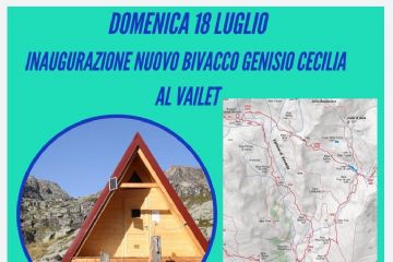 Inaugurazione bivacco Alpe Vailet