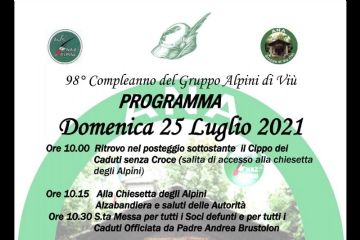 98&#176; Compleanno gruppo ALPINI