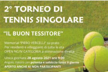 Torneo di Tennis singolare - &quot;il buon tessitore&quot;
