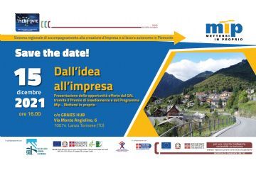 Dall&#39;idea all&#39;impresa - opportunit&#224; offerte dal GAL