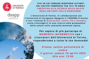 Ricerca sulla salute degli abitanti di montagna