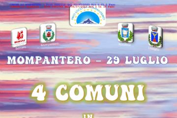 EVENTO 4 COMUNI IN VETTA - 100 ANNI + 24