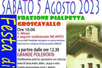 FESTA DI S. SPIRITO - GROSCAVALLO MOUNTAIN FESTIVAL
