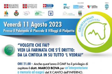 INTERPRETAZIONE X CANTO DELL&#39;INFERNO -  GROSCAVALLO MOUNTAIN  FESTIVAL