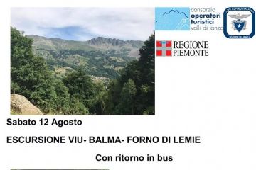 CAI ESCURSIONI CON BUS - DA VIU&#39; A FORNO DI LEMIE