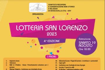 ESTRAZIONE PREMI LOTTERIA 2023 - GROSCAVALLO MOUNTAIN  FESTIVAL