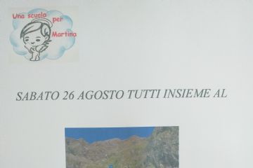 TUTTI INSIEME AL RIFUGIO &quot;CIBRARIO&quot; CON &quot;UNA SCUOLA PER MARTINA ONLUS&quot;