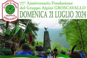 77&#176; Anniversario Fondazione del Gruppo Alpi Groscavallo