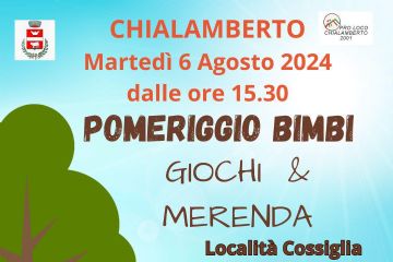 Pomeriggio Bimbi - Chialamberto