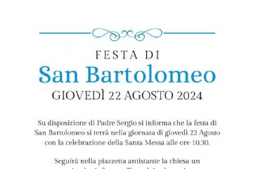 Festa di San Bartolomeo 