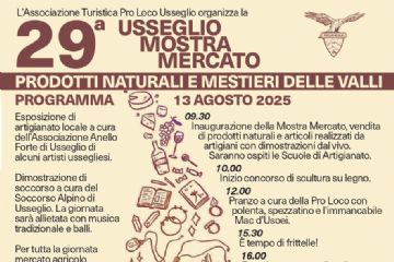29^ Mostra mercato dei prodotti naturali e mestieri delle valli