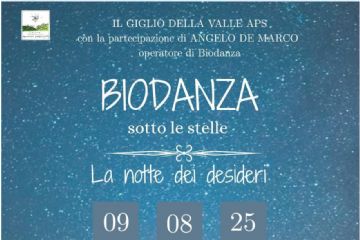 Biodanza sotto le stelle – La Notte dei Desideri