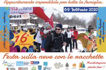 Festa della neve con le racchette