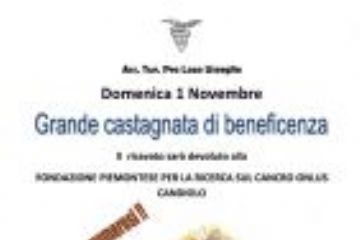 GRANDE CASTAGNATA DI BENEFICENZA