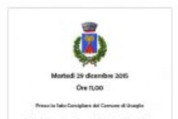 Ringraziamenti associazioni e scambio auguri
