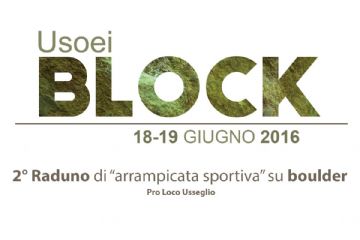 USOEI BLOCK - 2&#176; Raduno di arrampicata sportiva su boulder