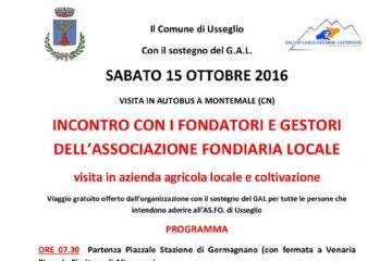 Visita all&#39;Associazione Fondiaria di Montemale (CN)