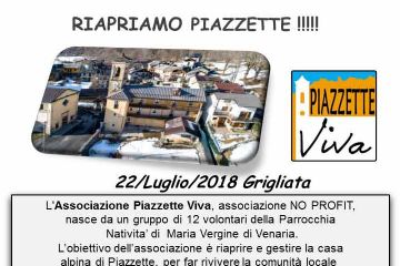 Riapriamo Piazzette! Grigliata