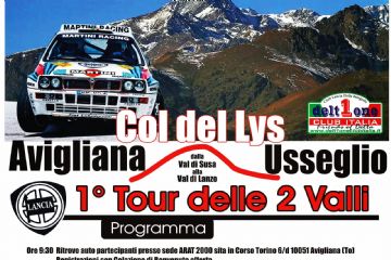 1&#176; tour delle 2 valli