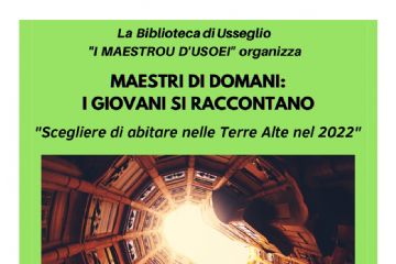 Maestri di domani - Scegliere di abitare nelle terre alte nel 2022