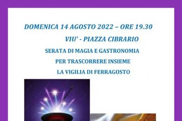 serata magica in piazzetta