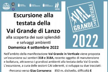 Escursione alla testata della Val Grande di Lanzo