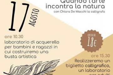 La scrittura creativa - &quot;Quando l&#39;arte incontra la natura&quot;