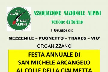 Festa di San Michele Arcangelo al Colle della Cialmetta