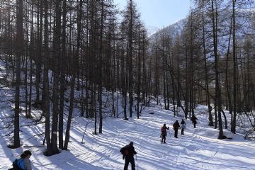 Ciaspolata della befana nel vallone d&#39;Ovarda