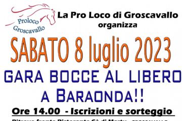 TORNEO DI CIAPARAT- PRIMA GIORNATA