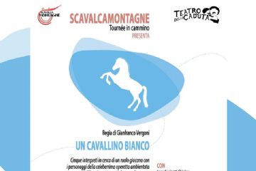 SCAVALCAMONTAGNE- UN CAVALLINO BIANCO 
