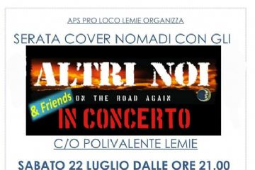  &quot;ALTRI NOI COVER BAND&quot; IN CONCERTO