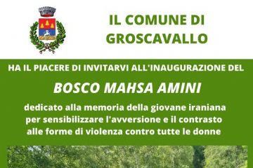 INAUGURAZIONE DEL BOSCO &quot;MAHSA AMINI&quot;
