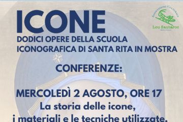 ICONE, DODICI OPERE DELLA SCUOLA ICONOGRAFICA DI SANTA RITA - CONFERENZE