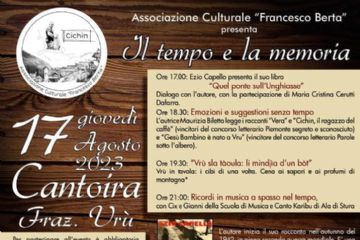 Il tempo e la memoria - In collaborazione con il Comune di Cantoira
