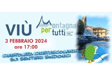 Ciaspolata sui sentieri sindonici