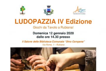 Ludopazzia - IV Edizione - Giochi da Tavolo a Rubiana