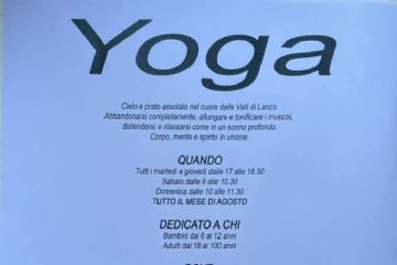 Lezioni di Yoga al B&amp;B Ca’d’ambra