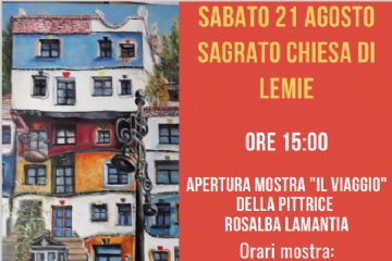 Mostra della pittrice Rosalba Lamantia - Lemie