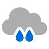 Coperto con rovesci di pioggia Coperto con rovesci di pioggia